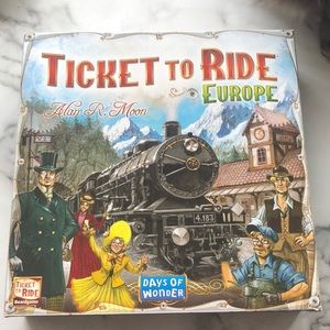 🚂 Board Game - Ticket to Ride - Europe 🚂